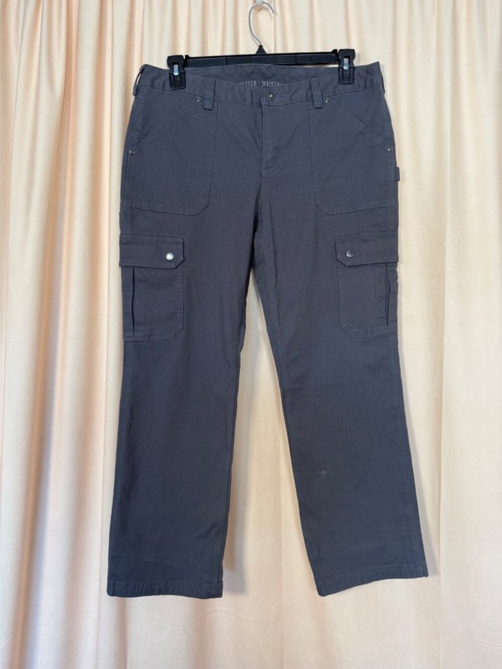 Women’s Duluth Trading Curvesetter Waistband Cargo Pant Size 12/29 Workwear